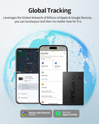 Wallet Tracker for iOS & Android, 5-Year Battery Life, IP68 Waterproof, Ultra-Slim Design, Works with Apple Find My and Google Find Hub, Smart Card Locator for Passport, Keys, Bags