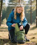 YOUXIU Camping Sleeping Pad, Extra Thickness 3'' Ultralight Inflatable Sleeping Mat with Built-in Foot Pump, Durable Compact Waterproof Camping Air Mattress for Tent,Backpacking,Hiking,Tent (Green)