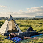 1Pack Inflatable Pillow-Camping Pillow - Air Pillows for Backpacking &Airplane,Hiking,Traveling,Neck Lumbar Support Blow Up Pillow,Compressible.