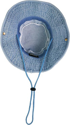 Wide Brim Hiking Fishing Safari Boonie Bucket Hats 100% Cotton UV Sun Protection for Men Women Outdoor Activities