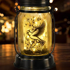 Cardinal Gifts for Women/Men Cardinal Solar Lanterns Mom Grandma Birthday Present Lantern Memorial Lights Solar Garden Decoration Outside for Yard, Patio,Backyard,Porch Torches