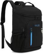 Kalesi Cooler Backpack 36 Cans Lightweight Insulated Backpack Cooler Leak-Proof Travel Camping Lunch Backpack Outdoor Cutlery Backpack for Men and Women
