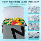 Paddle Board Cooler, Large 5-Layer Leakproof Insulated Cooler Bag with Bottle Opener, Removable Inner Liner Cooler Bag for Travel, Camping, Picnic, SUP