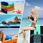 Genovega 2 Packs Oversized Terry Beach Towel 36 x 72 in Soft Extra Large Long Pool Swim Towels Clearance XL Big Travel Blanket Must Haves Vacation Essentials for Adult Yellow Pineapple