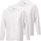 ProtectX High Visibility Sun Protection Lightweight Long Sleeve Hoodie, UPF 50+ Quick-Dry, SPF UV Shirt, Active Wear