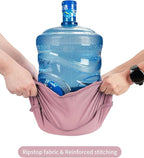 ECOHUB 5 Set Compression Packing Cubes for Suitcases Organiser Bags Set Travel Essentials with Shoe Bag for Traveling Tear-resistant Travel Accessories with ID Tag Expandable Packing Bags(Pink)