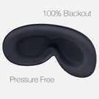 Sleep Headphones, Sleep Mask with Bluetooth Headphones, Ventilated Fabric, Adjustable Fit, 100% Blackout 3D Contoured Eye Cups, Sleeping Headphones for Side Sleepers