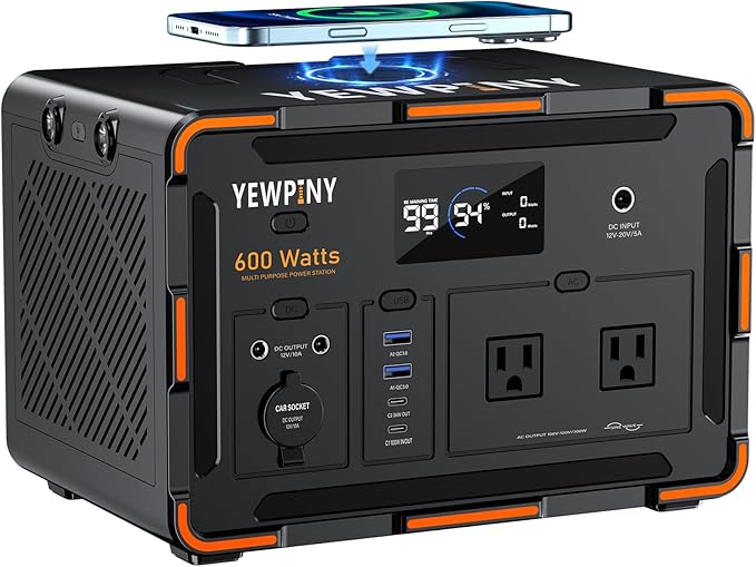 EM600 (600W Portable Power Station)