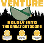 Wise Owl Outfitters Camping Hammock – 500lbs Portable Hammock with Tree Straps - Travel, Backpacking, Hiking, Outdoors Camping Gear - Single or Double