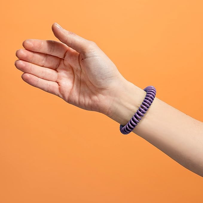 SoulSation 30 Pack Mosquito Repellent Bracelets, DEET-Free for Kids & Adults, Individually Wrapped Bands