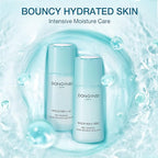 Donginbi Red Ginseng Hydra Bounce Cream Fresh Travel Kit - Hydrating Toner with Hyaluron Acid, Soothing & Firming Cream, Red Ginseng Essence, Korean Skin Care Set Gifts for Women