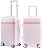 LOVEVOOK Hard Shell 24 Inch Carry On Luggage with Removable Lining,Large Capacity Carry On Suitcase with Wheels Lock,Lightweight Airline TSA Approved Checked Luggage for Men Women Travel Business Trip
