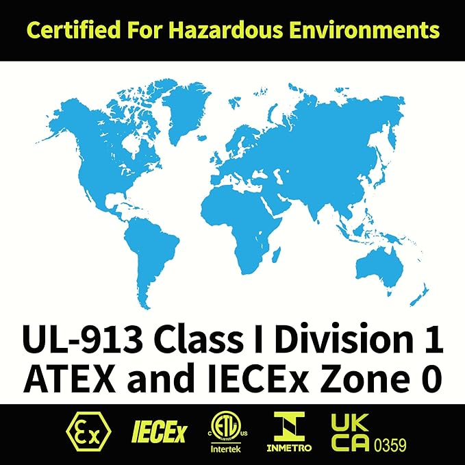 Nightstick XPP-5454G Intrinsically Safe Dual-Light Multi-Function Headlamp, Green