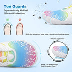 L-RUN Barefoot Water Shoes Women Mens Aqua Sock Athletic Hiking Water Sports Shoes for Swim Beach Pool Sand Diving Walking