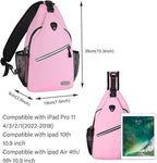 MOSISO Sling Backpack, Multipurpose Crossbody Shoulder Bag Travel Hiking Daypack