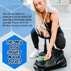 Body 6-Count Wipes - Original Disposable Wipes, Individually Wrapped for the Gym, Workout, Hiking, Travel, and Sport (Mixed Trial 6 Pack)