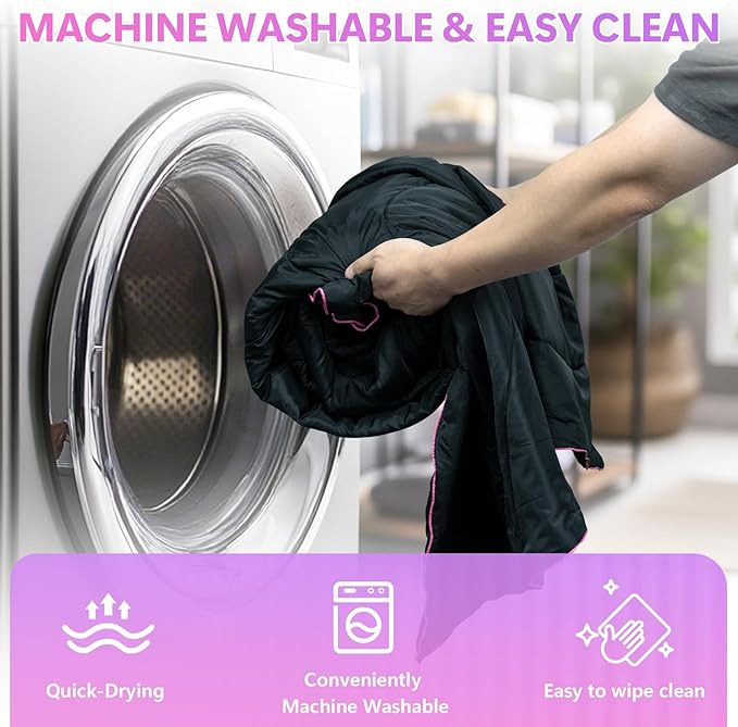 Camping Blanket, Packable Lightweight Down Alternative Puffy Camping Picnic Outdoor Blankets Warm Waterproof Hammock Top Quilt for Sleeping Travel Stadium Hiking Indoor Cold Weather 55"x78.8"