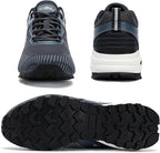 Kricely Men's Trail Running Shoes Non Slip Hiking Shoes Tennis Shoes Fashion Sneakers Workout Footwear