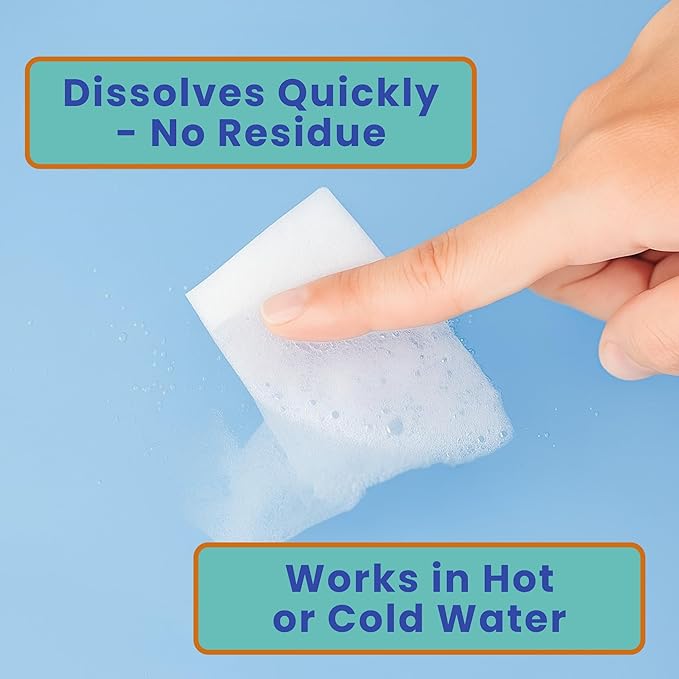 Travel Laundry Detergent Sheets for Hand or Machine Wash and Travel Clothesline – Compact Sink Washing Detergent & Indoor Outdoor Drying Line for Hotels, Cruises & Camping