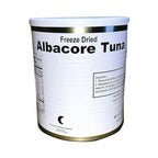 Freeze Dried Albacore Tuna Can | Jarred and Packed Emergency Food Supply | Hunting, Survival, Camping, Backpacking Long Term Food Storage 25+ years shelf life | Easy Prep Survival Food 10 Size Cans (Albacore Tuna)