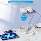 iPhone Fast Charger,Phone 14 13 12 11 Fast Charger USB C Wall Charger with 2-Pack 6FT Fast Charging Cable Compatible with iPhone 14/14 Pro/14 Pro Max/i Phone 13pro/12/11/X/8/7/6/iPad Pro/Mini/AirPods