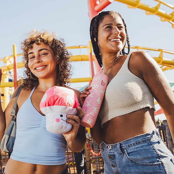 BOTTLE BOTTLE Insulated Water Bottle 24oz with Straw Lid and Handle for Sports Travel Gym Stainless Steel Water Bottles Double-Wall Vacuum Metal Leak Proof BPA-Free