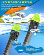 QingSong Full Face Snorkel Mask for Adults, Snorkeling Gear with Camera Mount, 180 Degree Panoramic View Snorkel Set Anti-Fog Anti-Leak