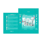 Anua Salmon DNA PDRN Glow Essential Starter Kit, Hyaluronic Acid Skincare Set, Glass Skin Routine with Firming & Hydrating Cleanser, Toner, Serum & Cream, Mini Travel Essentials, Korean Skincare Gift