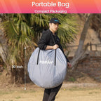 Porayhut Pop up Screen House Tent Sun Shelter with Breathable Mesh Doors,Portable Camping Tent with Detachable Waterproof Floor,10x10FT Screen Canopy Outdoor for Family Friends Party