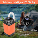 Portable Shower for Camping, 7800mAh Rechargeable Camping Shower with 3 Spray Modes, IPX7 Waterproof Portable Shower Pump for Outdoor, Hiking, Travel, Car, Pet-Long-Lasting Battery & Powerful Suction