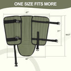 Snake Gaiters, Snake Guards, Gaiters for Men/Women, Adjustable Snake Proof Gaiters for Hunting, Outdoor and Farm Working