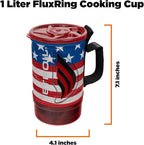 Jetboil Flash Camping and Backpacking Stove System, Portable Propane/Isobutane Burner with Cooking Cup for Outdoor Trips and Hiking