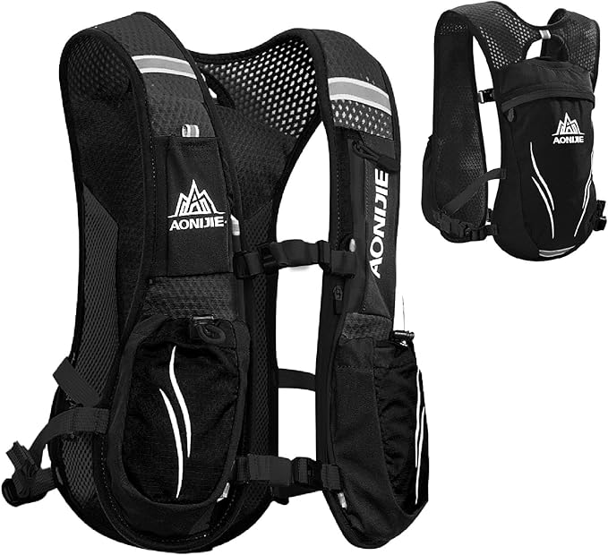 YAPJEB Hydration Vest - 5L Running Water Backpack for Trail, Marathon, Cycling, Hiking - Outdoors Pack