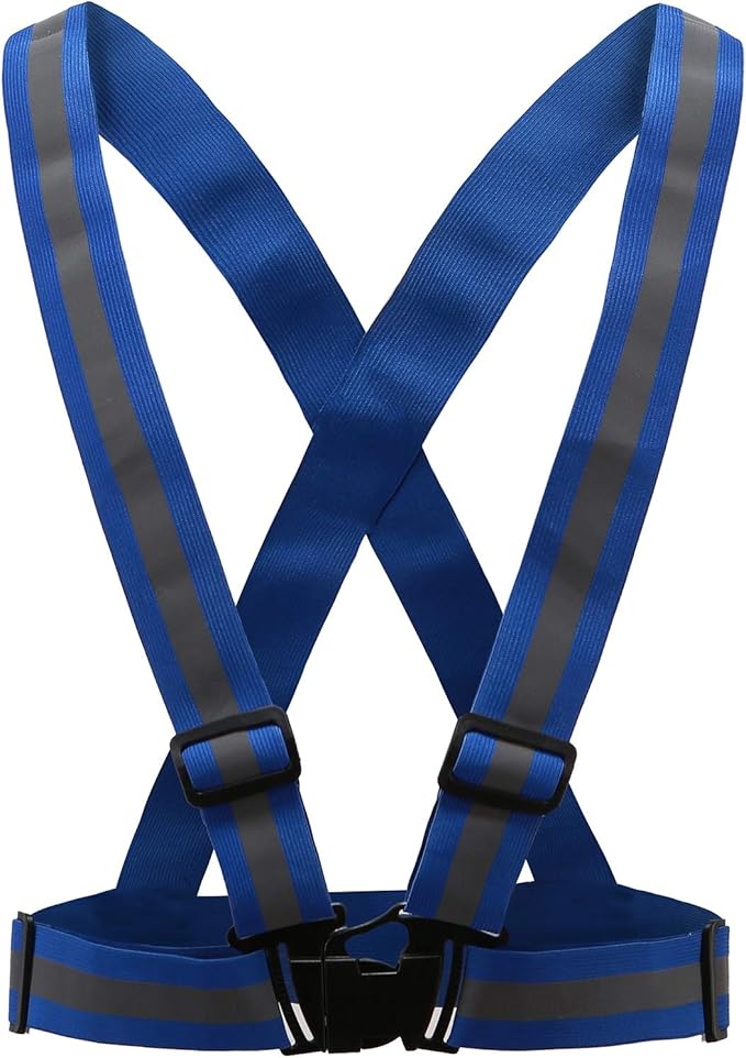 AYKRM 9 color High Visibility Reflective Vest Running Gear High Vis Adjustable Safety Vest