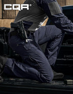 CQR Men's Tactical Pants, Water Resistant Ripstop Cargo Pants, Lightweight EDC Work Hiking Pants, Outdoor Apparel