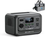 BLUETTI Elite 30 V2 Portable Power Station with Carrying Bag, 288Wh Solar Generator, 600W AC Outlets (Power Lifting 1500W), LFP Battery Backup for Camping, Trip, Outage (Solar Panel Optional)