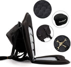Universal Deluxe Kayak Seat Cushion with Storage Bag for Kayak,Padded Boat,SUP,Canoe,Fishing Boat,Seats with 4 Adjustable Straps