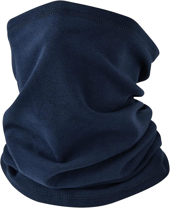 Winter Neck Gaiter Warmer, Soft Fleece Face Mask Scarf for Cold Weather Skiing Cycling Outdoor Sports