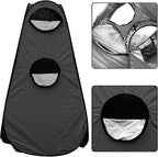 Pop Up Tent Upgrade Privacy Shower Tent Portable Outdoor Sun Shelter for Toilet Camping Biking Beach with Carry Bag