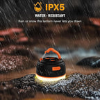 Siivton Camping Lantern Rechargeable, Power Bank 6400mAh, Tent Lights for Camping, Portable LED Camping Light with Remote, Magnetic Base, Waterproof, 5 Light Mode for Hurricane Emergency Hiking Home