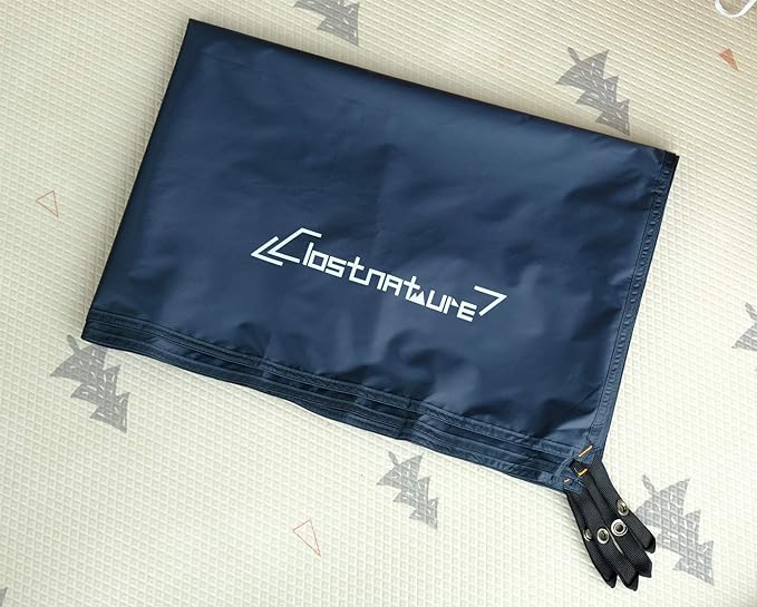 Clostnature Tent Footprint - Waterproof Camping Tarp, Heavy Duty Tent Floor Saver, Ultralight Ground Sheet Mat for Hiking, Backpacking, Hammock, Beach - Storage Bag Included