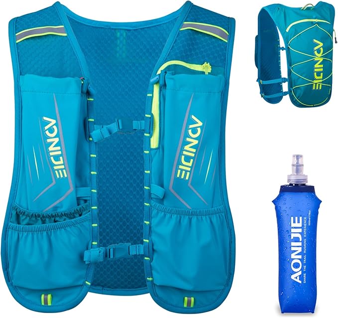 TRIWONDER Hydration Running Vest 5L Lightweight Water Pack for Men Women Hydration Backpack for Trail Race, Hiking, Cycling, Climbing, Camping, Jogging, Marathon