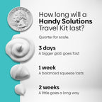 Handy Solutions 10 Piece Resealable Men's Travel Kit