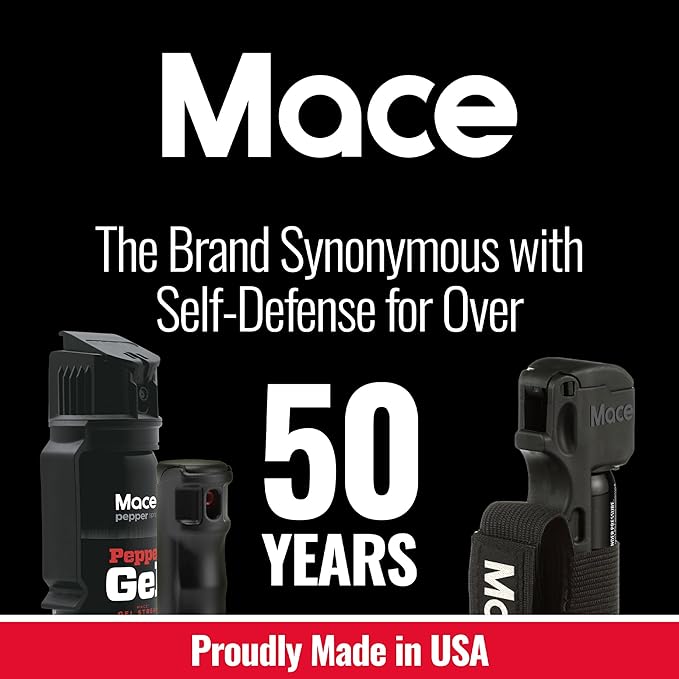 Mace Animal Repellent Sprays - Guard Alaska Bear Spray & Muzzle Dog Repellent Spray, EPA Registered, Outdoor Safety & Self Defense Protection for Hiking, Camping, & Animal Encounters