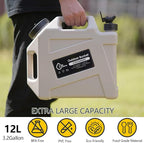 3.2 Gallon/5 Gallon Water Containers with Spigot, BPA Free Water Jug, Military Green Water Tank, Multifunction Water Storage Containers for Camping Outdoor Hiking,Emergency Stroage