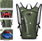 Maelstrom Running Hydration Vest, Hiking Backpack with 2L Water Bladder for Cycling Rave for Men Women
