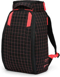 Db Journey The Hugger - Durable Travel Backpack with Laptop Compartment for Work & Gym, Luggage Backpack with Roller Bag Attachment, Full-Zip Main Compartment, 25L - Coral Flash