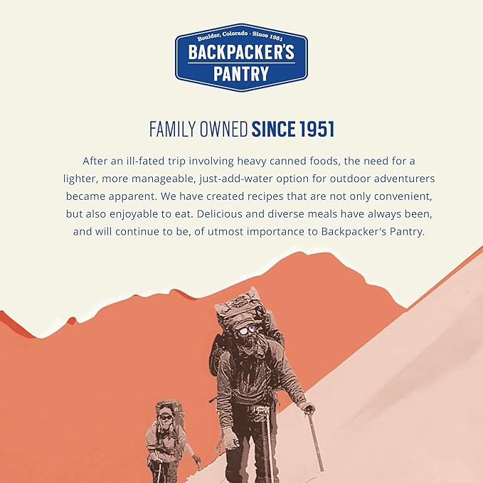 Backpacker's Pantry Pesto Pasta with Chicken | Freeze Dried Backpacking & Camping Food, 6 Count - Emergency Food - 1 Count