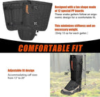Frelaxy Snake Gaiters, Waterproof Snake Guard Chaps, Snake Bite Protection for Lower Legs, Adjustable Snake Proof Gaiters for Hunting/Outdoor Working, Fit for Men & Women