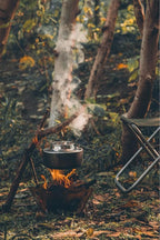 Fire Maple Maverick Wood Stove | Portable Durable Stainless Steel Campfire Stove | Ideal for Camping Backpacking Hiking Trips (Triangle Version)